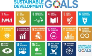 The 17 UN sustainable development goals or SDGs