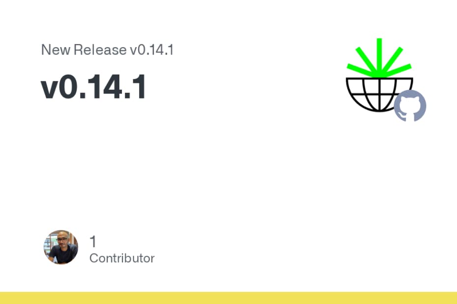 New release v0.14.1