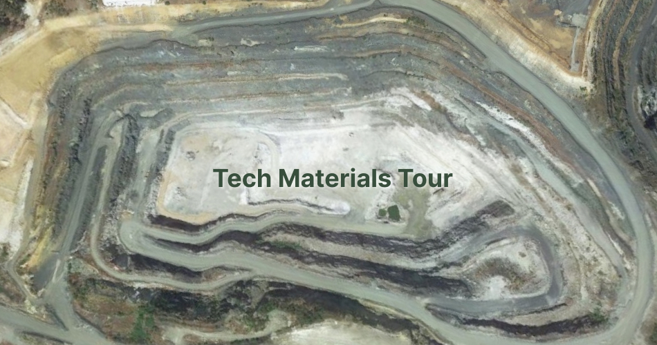 Thumbnail for the tour, an image of Greenbushes mine from Google Earth
