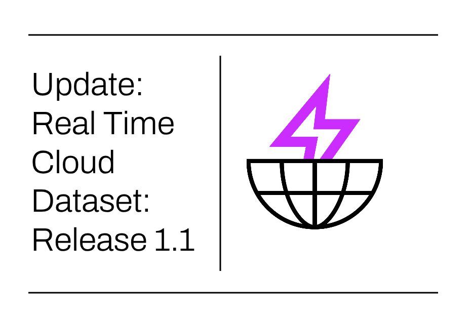 update: real time cloud dataset release 1.1